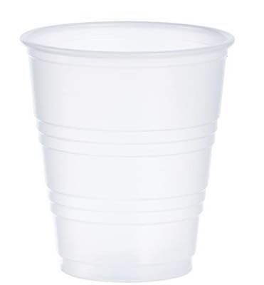 CUP PLAST 5 OZ CLR PP