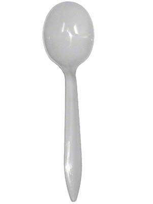 CUTLERY SPOON SOUP WHT #3643 PP