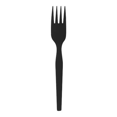 CUTLERY FORK MWPS BLK SS