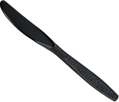 CUTLERY KNIFE FULL SZ XHVY BLK