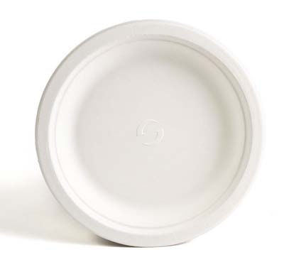 PLATE 6" BAGASSE BIODEGRADABLE