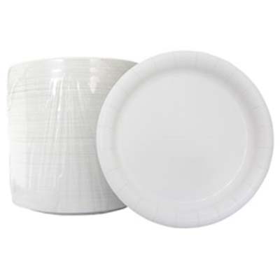 PLATE PPR 7" WHT HEAVY