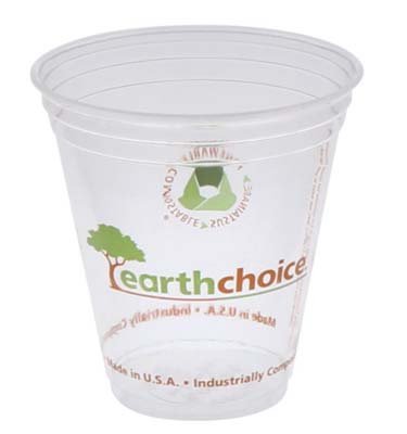 CUP PLAST 12 OZ PLA CLR COMPOSTABLE