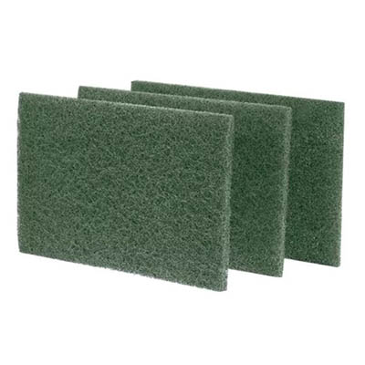 PAD SCOURING NYLON GREEN HVY