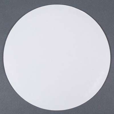 CAKE CIRCLE 8" #3 WHT PAD