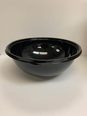 BOWL PLAST 160 OZ BLK