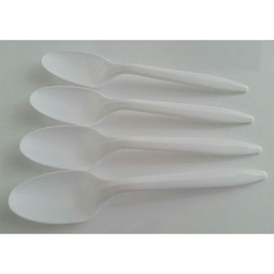 CUTLERY TEASPOON MED WHT PP