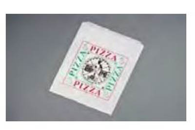 BAG PIZZA 10X1X12 RED & GREEN