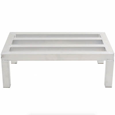 DUNNAGE RACK, 14" X 24" X 8", ALUMINUM