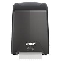 DISPENSER R/T BRADY HANDS FREE CP BLACK