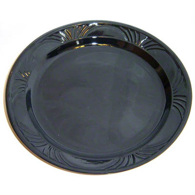 PLATE PLAST 10.25" BLK PEARL