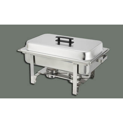 CHAFER 8 QT S/S W/LID 18/8 NEWBURG