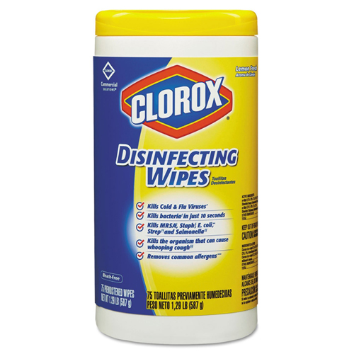 WIPES DISINFECTING LEMON FRESH