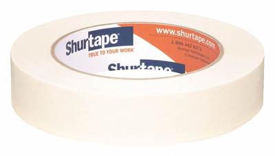 TAPE RED CREPE 3/8X60' SHUR INK SAFE