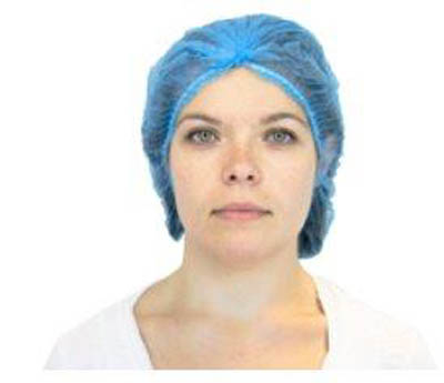 CAP BOUFFANT HAIR 21" BLUE