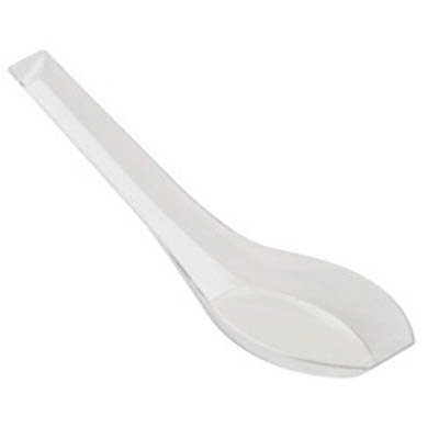 ZEST PLAST SPOON 5" WHT