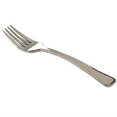 CUTLERY SALAD FORK SILVER