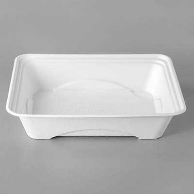 TRAY CATERING 1/2 PAN BAGASSE 13X10X3