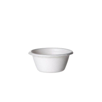 CUP PORTION 2 OZ BLEACHED BAGASSE