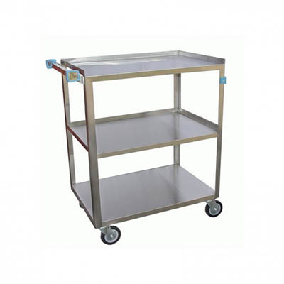 CART UTILITY 3 SHELF S/S 250 CAP