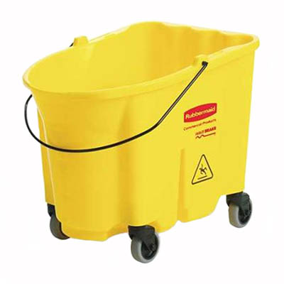 BUCKET MOP 35QT WITH CASTER KIT YELLOW