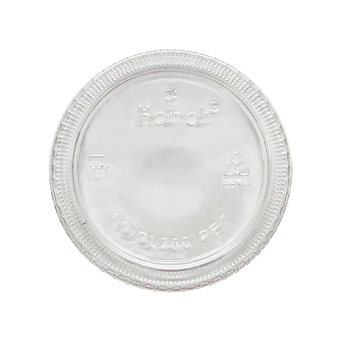 LID PORTION PLAST 2 OZ CLR FOR CONT PET