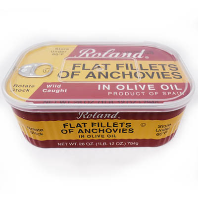 ANCHOVY FILLETS IN OLIVE OIL