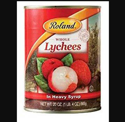 LYCHEES IN HEAVY SYRUP CANNED IMPORTED