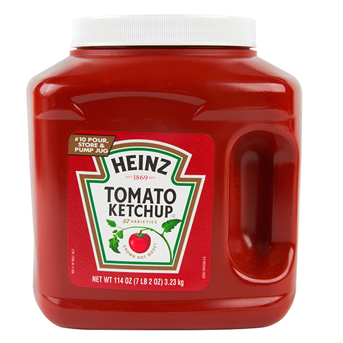 KETCHUP HEINZ 33% JUG PLASTIC FANCY