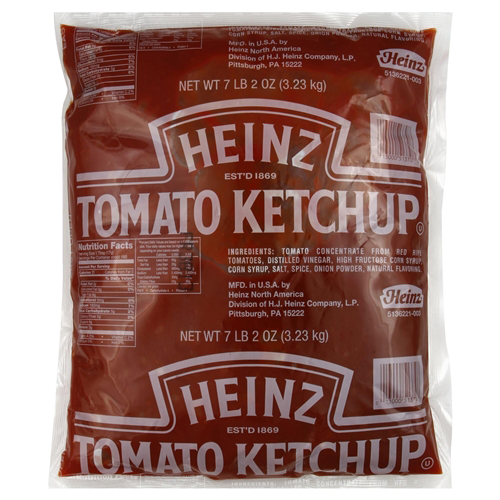 KETCHUP POUCH HEINZ (RED BOX)