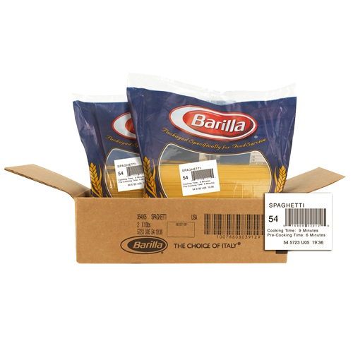 PASTA BARILLA SPAGHETTI 10 INCH