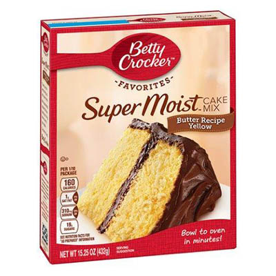 CAKE MIX SUPER MOIST BUTTER YELLOW