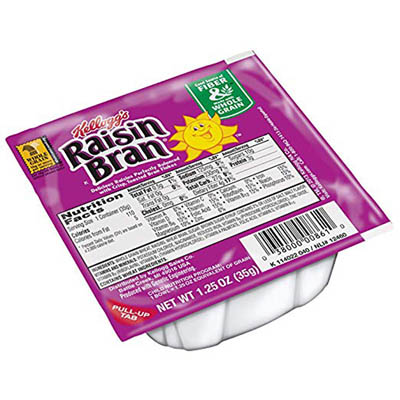 CEREAL RAISIN BRAN BOWL PACK