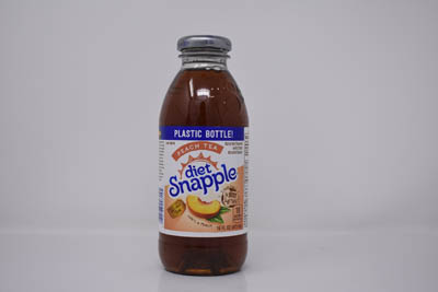 TEA ICED SNAPPLE PEACH DIET PET CRV INCL