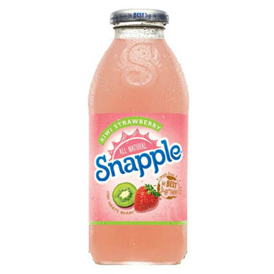 JUICE SNAPPLE KIWI STRAWBERRY PET CRV IN