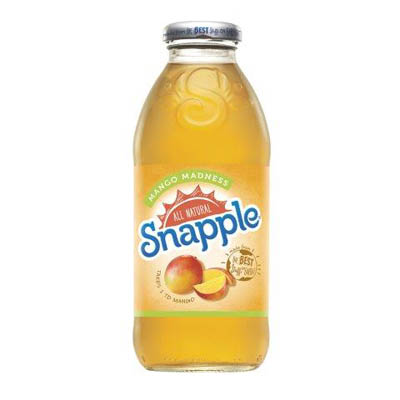 JUICE SNAPPLE MANGO MADNESS PET CRV INCL