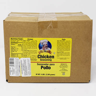 SPICE CHICKEN SEASONING W/MSG CHEF MERIT