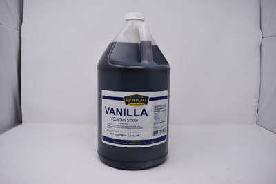 SYRUP VANILLA FOUNT. IMITATION