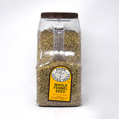 SPICE FENNEL SEED WHOLE 4LB