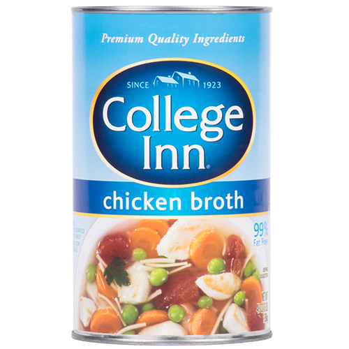 SOUP CHICKEN BROTH COLLEGE INN