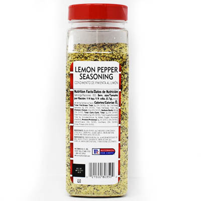 SEASONING LEMON PEPPER LAWRY'S