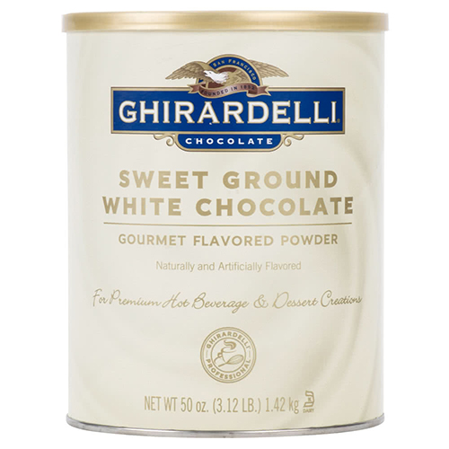 POWDER CHOCOLATE WHITE SWEET GROUND