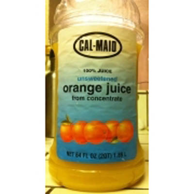 JUICE ORANGE UNSWEETENED