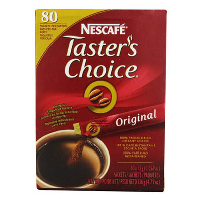 COFFEE REGULAR PKTS TASTER'S CHOICE