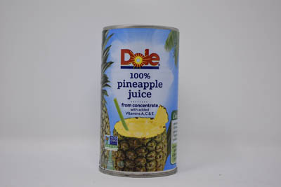 JUICE PINEAPPLE UNSWEETENED 6 OZ