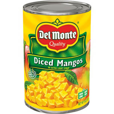 FRUIT MANGO DICED IN LIGHT SYRUP