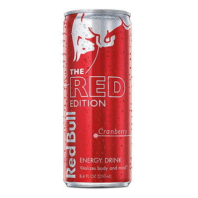 DRINK ENERGY REDBULL RED