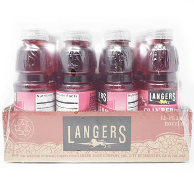 JUICE CRANBERRY LANGER'S $.60 CRV INCLUD