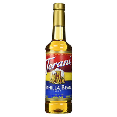 SYRUP VANILLA BEAN TORANI 750ML
