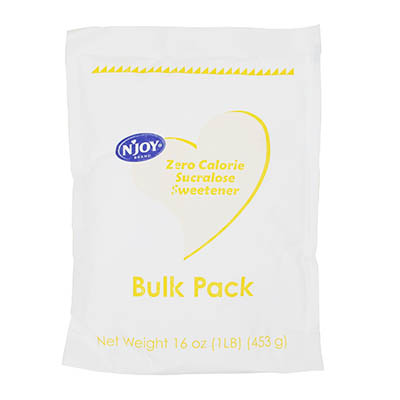 SWEETENER NJOY YELLOW VEND BAG